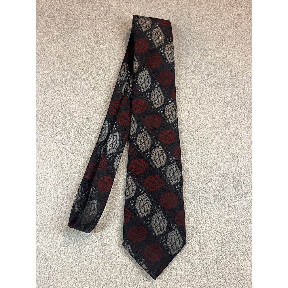 STRATHMORE Vintage Men's Necktie Exquisite USA Made 100% Silk‎ Fast Shipping!